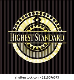 Highest Standard shiny badge