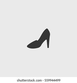 high-heeled icon illustration isolated vector sign symbol