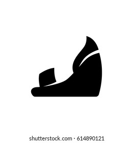 High-heeled shoe icon