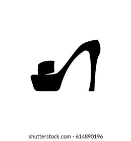 High-heeled shoe icon