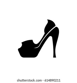 High-heeled shoe icon