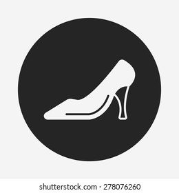 High-heeled shoes icon