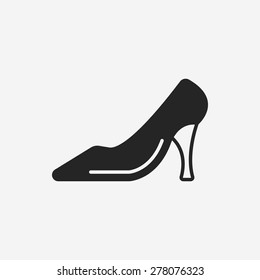 High-heeled shoes icon