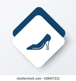 High-heeled shoes icon