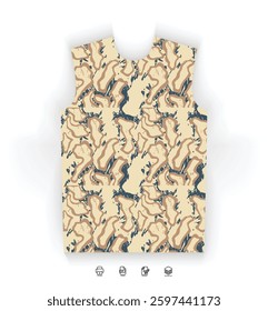 High-Impact Red Jersey Pattern with Dynamic and Sharp Line Graphics