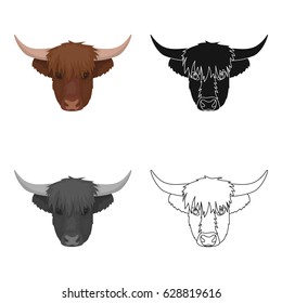 Free Free 274 Simple Highland Cow Svg SVG PNG EPS DXF File