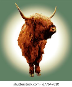 Free Free 232 Vector Highland Cow Svg SVG PNG EPS DXF File