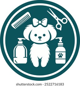 Highlight Animal bathing and grooming. Pet hair care