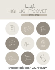 Highlight Cover for Online Shop