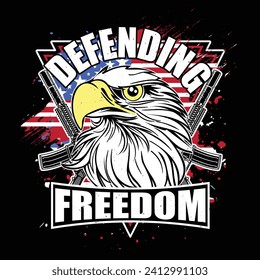 Highlight the importance of recognizing and appreciating the freedom to wear the T-shirt 
as a symbol of pride and gratitude for the nation's hard-fought independence.
