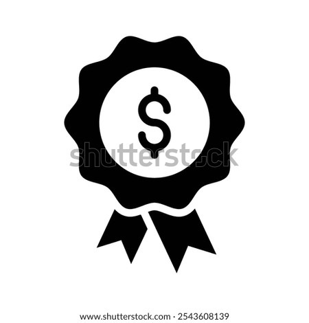 Highlight value with this dollar badge icon