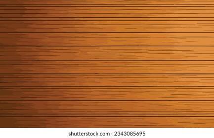 Highlight wooden floor vector illustration background. wooden closeup texture vector