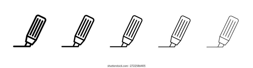 Diseño de icono de resaltador, logotipo, App, interfaz de usuario. Ilustración vectorial, EPS