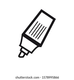 Highlighter icon design template EPS 10