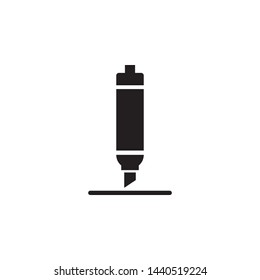 highlighter icon design template. Trendy style, vector eps 10