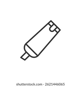 Highlighter Icon Designed for Stationery Purposes Featuring Clean Lines and Modern Aesthetic Ideal for Education and Office Use
