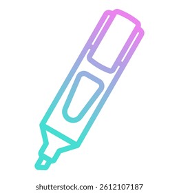 Highlighter Icon Element For Design
