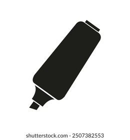 Highlighter icon illustrated on background
