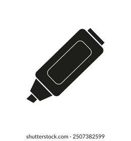 Highlighter icon illustrated on background
