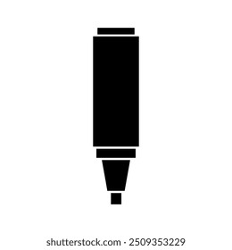 Icono de resaltador ilustrado sobre fondo
