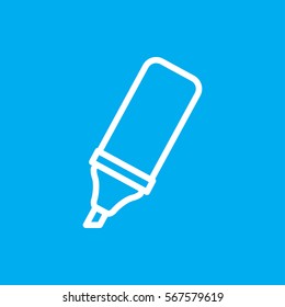 highlighter icon illustration isolated vector sign symbol