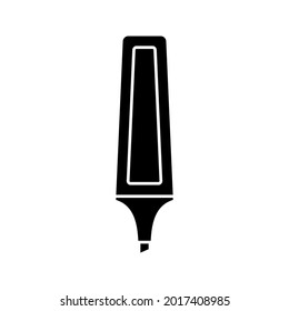 Highlighter icon. Marker sign. Vector illustration