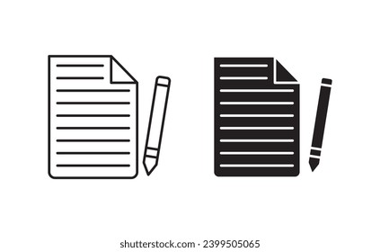 Conjunto de iconos de resaltado. ilustración vectorial