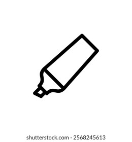 highlighter icon sign vector design