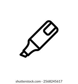 highlighter icon sign vector design
