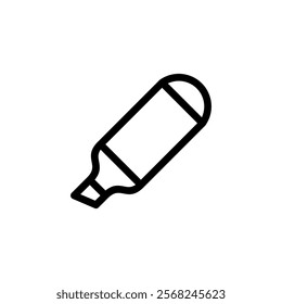 highlighter icon sign vector design