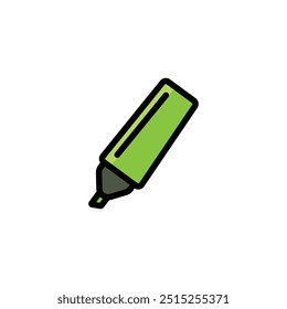 Highlighter icon stock vector illustration