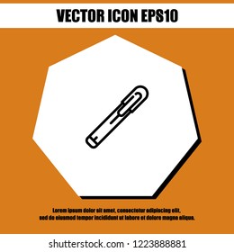 Highlighter icon vector