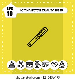 Highlighter icon vector