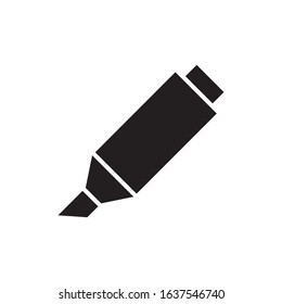 Highlighter icon vector design template
