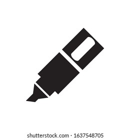 Highlighter icon vector design template