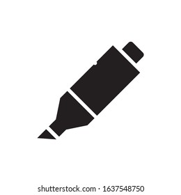 Highlighter icon vector design template