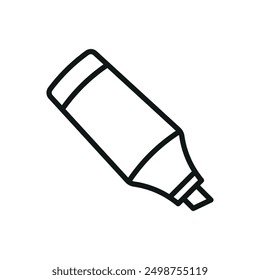 Plantillas de diseño de Vector de icono de resaltador concepto simple y moderno