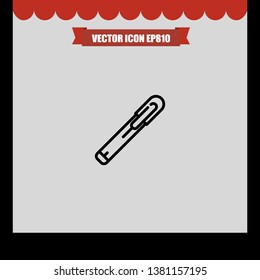 Highlighter icon vector eps 10 illustration