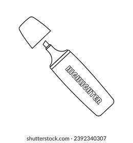 Highlighter icon vector illustration design