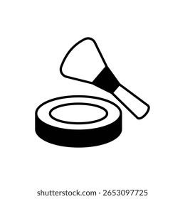 Highlighter Icon vector stock illustration