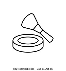 Ilustração de estoque de vetor de ícone de marca-texto