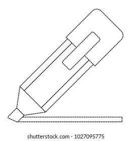 highlighter pen isolated icon
