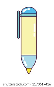 highlighter pen school utensil design