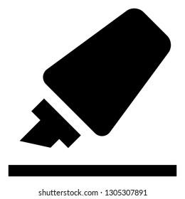 Highlighter Pen Vector Icon
