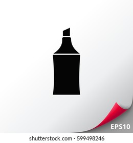 Highlighter tip icon