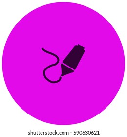 Highlighter vector  icon
