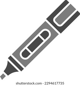 Highlighter vector icon. Can be used for printing, mobile and web applications.