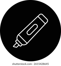 Highlighter vector icon. Can be used for printing, mobile and web applications.