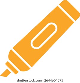 Highlighter vector icon. Can be used for printing, mobile and web applications.