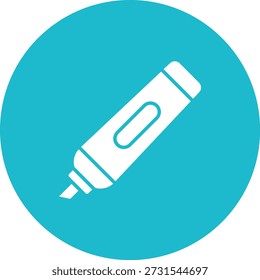 Icono de Vector resaltador. Se puede utilizar para aplicaciones de impresión, móviles y de Web.